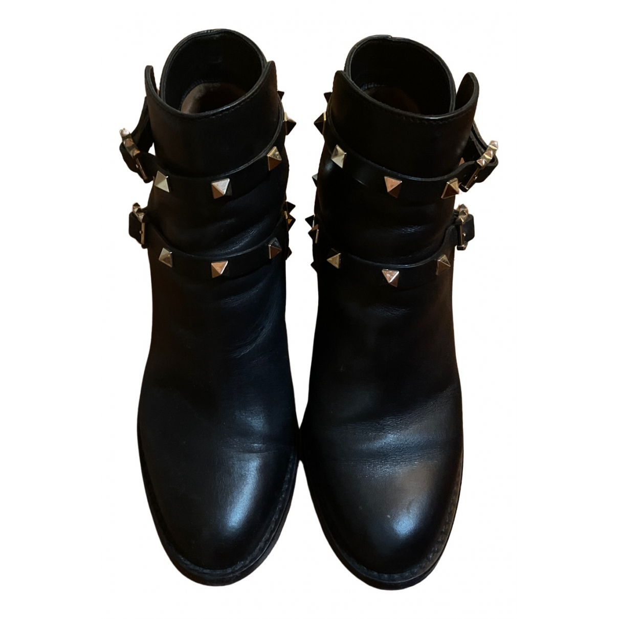 Rockstud leather ankle boots Valentino 